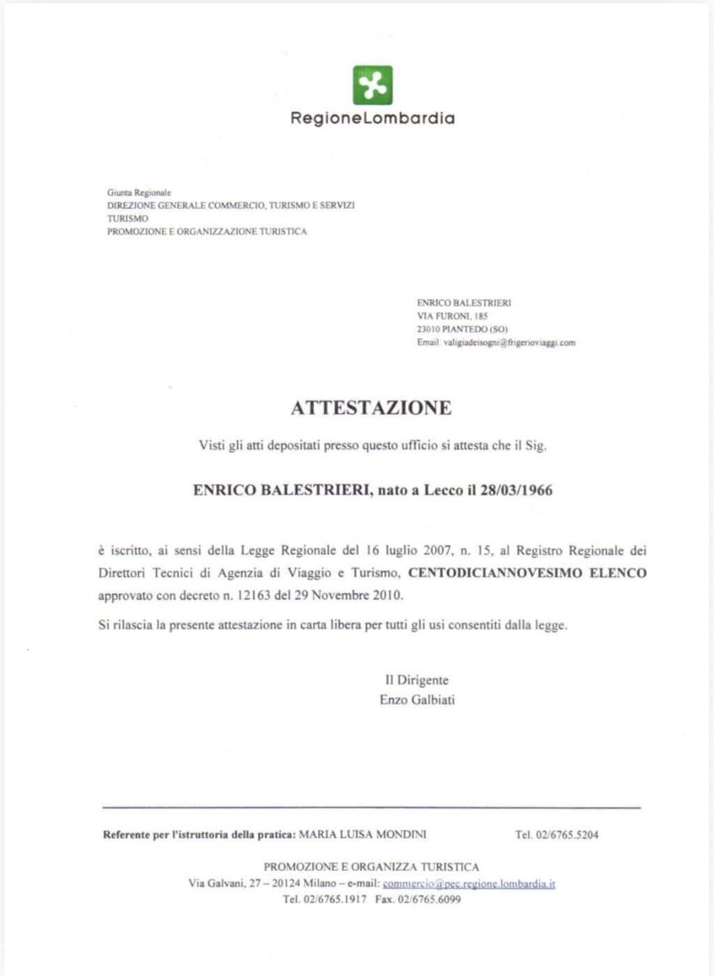 attestato